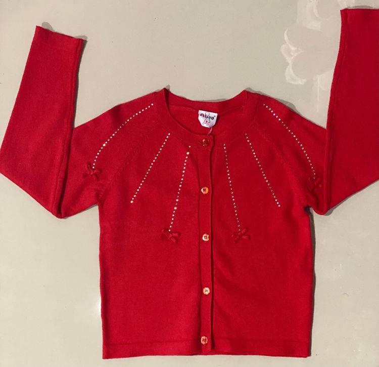 Picture of XH641 GIRLS SMART CARDIGAN (4-16 YEARS)